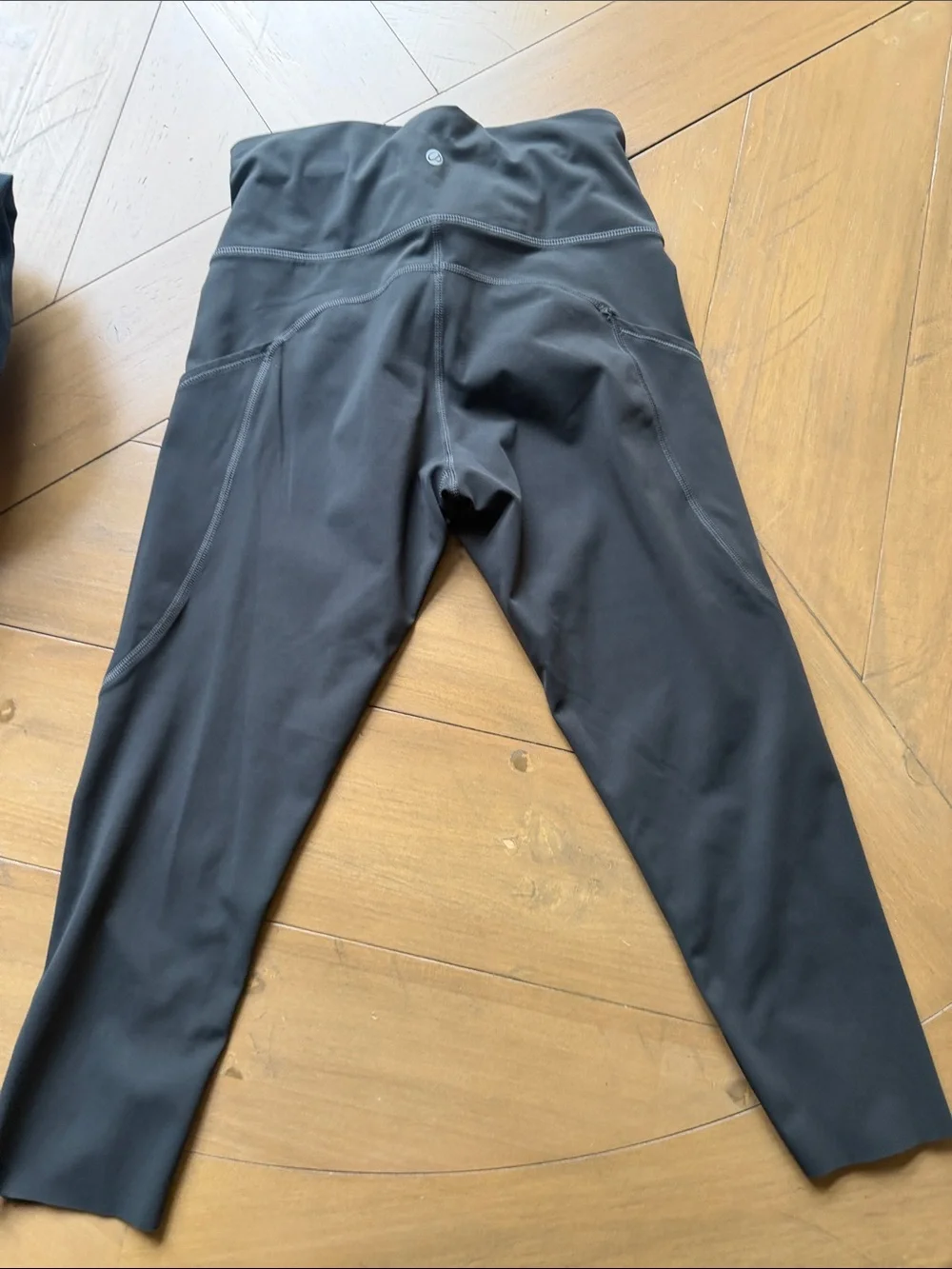 CRZ YOGA Dark Olive High-Waist Performance Capris